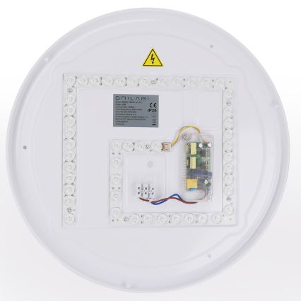 Brilagi - LED-dimbare plafondlamp WALDO LED/48W/230V 3000-6500K Ø 40 cm zwart/goud + afstandsbediening