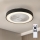Brilagi - Dimbare LED-plafondventilator LED/30W/230V 3000-6500K Ø 50 cm zwart + afstandsbediening