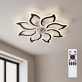 Brilagi - Dimbare LED-plafondventilator LED/44W/230V 3000-6500K Ø 90 cm zwart + afstandsbediening