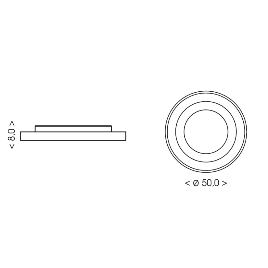 BRILAGI - LED Dimbare plafondlamp voor kinderen ASTRO LED/55W/230V 3000-6000K Ø 50 cm + afstandsbediening