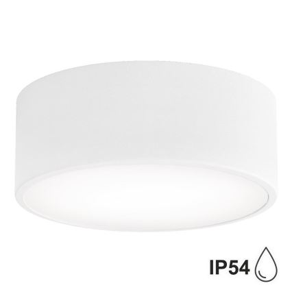 Brilagi - LED RGBW dimbare badkamerplafondlamp CLARE 1xE27/9W/230V 2700-6500K Ø 20 cm IP54 Wi‑Fi wit