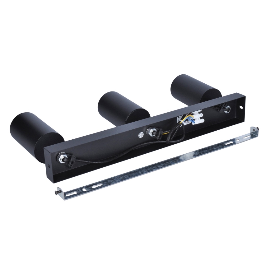 Brilagi - LED RGBW dimbare spot SELE 3x GU10/4,8W/230V 3000K zwart + afstandsbediening