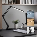 BRILAGI - dimbare LED-tafellamp 2-in-1 USB VARIO LED/14W/5V 3000-6000K zwart