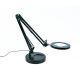 Brilagi - Dimbare LED tafellamp met een vergrootglas ​ LENS LED/12W/5V 3000/4200/6000K zwart