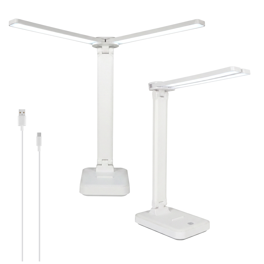 Brilagi - Dimbare LED-tafellamp MODO DUO LED/8W/5V 3000/4000/6500K wit