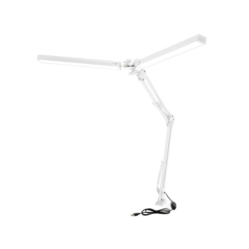 Brilagi - LED Dimbaar flexibel tafellamp VARIO 2xLED/14W/230V 3000-6000K wit