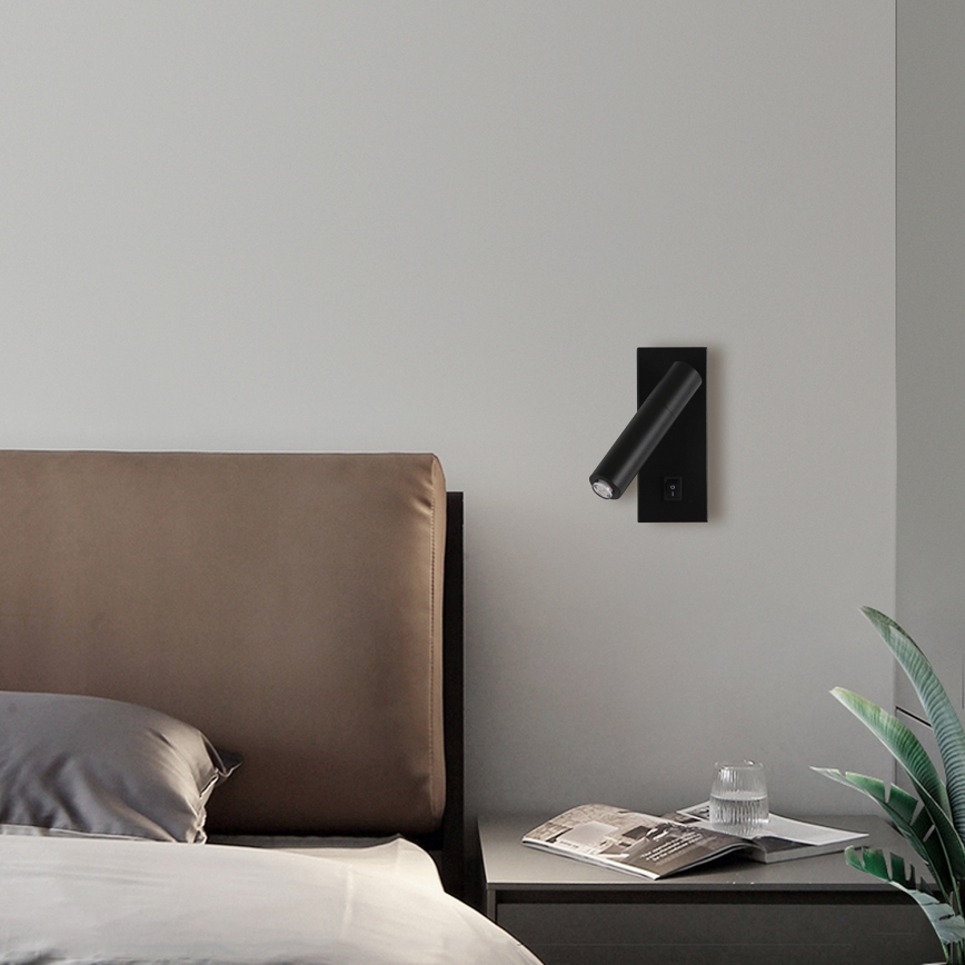 Brilagi - Dimbare LED wandspot MAYA 1xG9/4W/230V zwart