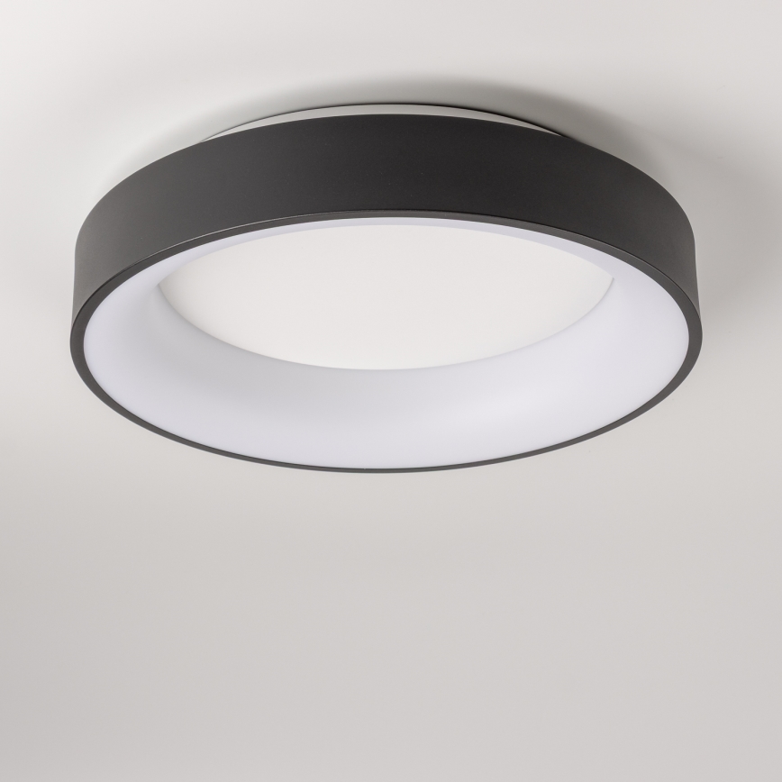 Brilagi - LED-dimbare plafondlamp FALCON LED/80W/230V 3000-6500K Ø 60 cm zwart + afstandsbediening