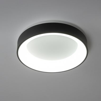 Brilagi - LED-dimbare plafondlamp FALCON LED/80W/230V 3000-6500K Ø 60 cm zwart + afstandsbediening