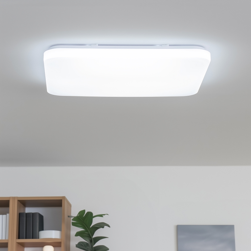 Brilagi - Dimbare SMART LED-plafondlamp LED/36W/230V 53x53 cm 2700-6500K Wi-Fi Tuya + afstandsbediening