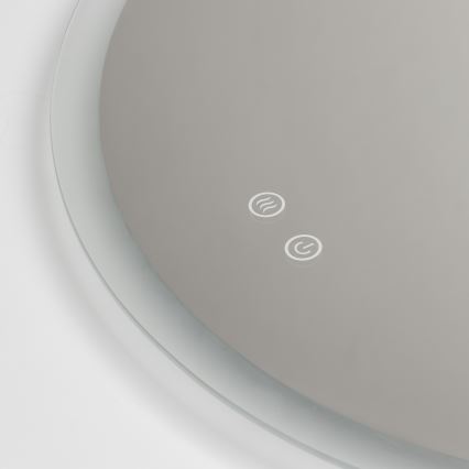 Brilagi - LED verwarmde badkamerspiegel CLARA PRO LED/19W/230V Ø 60 cm IP44 CRI 90 dimbaar + CCT