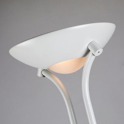 Brilagi - Dimbare vloerlamp SCARLETT 1xR7s/230W/230V + 1xG9/40W wit