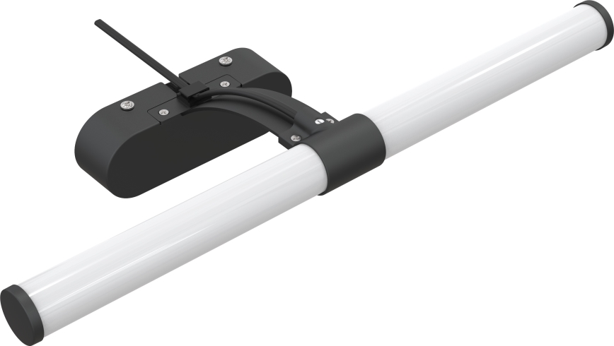 Brilagi - Éclairage de miroir salle de bain TUBEO LED/6W/230V 40 cm IP44 noir