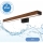 Brilagi - Éclairage de miroir salle de bain WOODY MIRROR LED/12W/230V 60 cm IP44 chêne cerise/noir