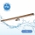 Brilagi - Éclairage de miroir salle de bain WOODY MIRROR LED/15W/230V 90 cm IP44 chêne cerise/chrome brillant