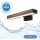 Brilagi - Éclairage de miroir salle de bain WOODY MIRROR LED/8W/230V 40 cm IP44 chêne noyer/noir