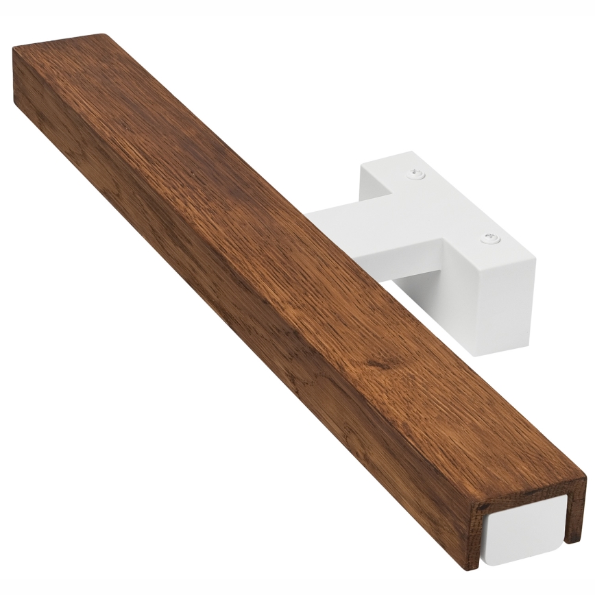 Brilagi - Éclairage de miroir salle de bain WOODY MIRROR LED/8W/230V 40 cm IP44 chêne cerise/blanc