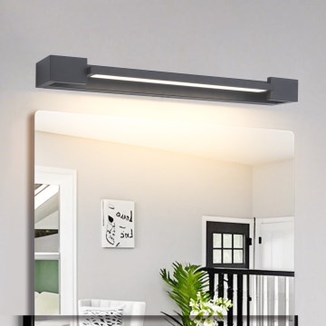 Brilagi - Éclairage LED pour miroir de salle de bains AQUA LINE LED/12W/230V 45 cm IP44 anthracite