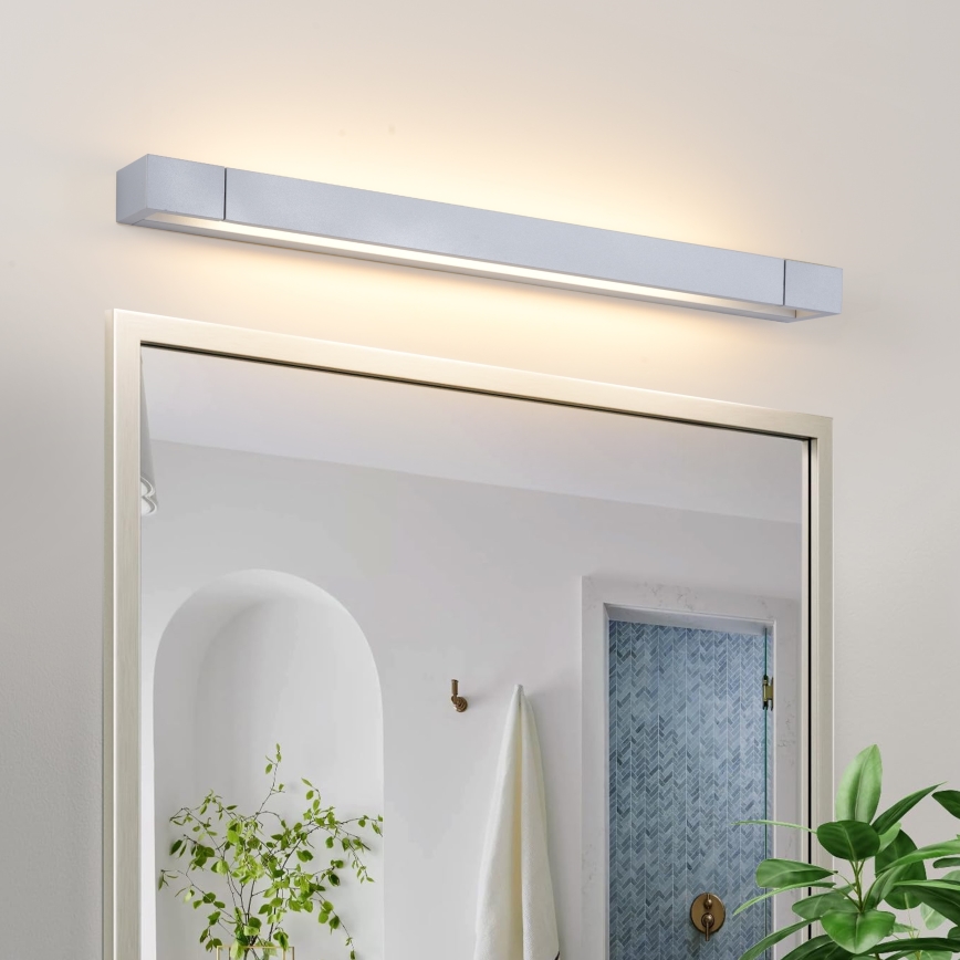 Brilagi - Éclairage LED pour miroir de salle de bains AQUA LINE LED/18W/230V 60 cm IP44 chrome mat IRC 90