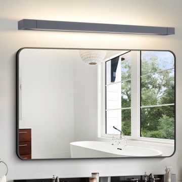 Brilagi - Éclairage LED pour miroir de salle de bains AQUA LINE LED/24W/230V 90 cm IP44 anthracite CRI 90