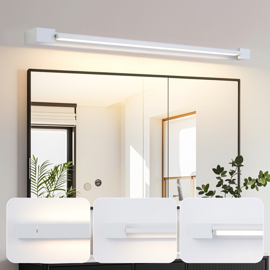 Brilagi - Éclairage LED pour miroir de salle de bains AQUA LINE LED/24W/230V 90 cm IP44 blanc CRI 90