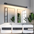 Brilagi - Éclairage LED pour miroir de salle de bains AQUA LINE LED/36W/230V 120 cm IP44 noir CRI 90