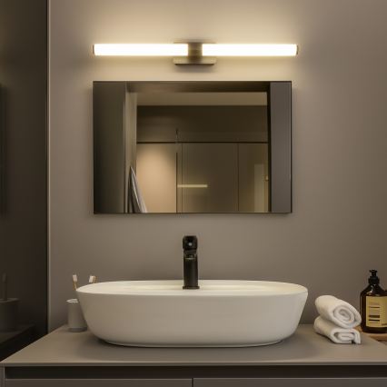 Brilagi - Éclairage LED pour miroir de salle de bains DIANA LED/10W/230V 60 cm IP44 noir