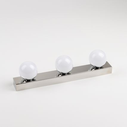 Brilagi - Éclairage LED pour miroir de salle de bains HOLLYWOOD 3xLED/3W/230V 39 cm IP44 chrome brillant
