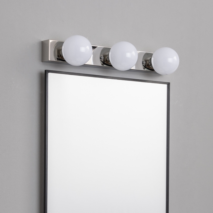 Brilagi - Éclairage LED pour miroir de salle de bains HOLLYWOOD 3xLED/3W/230V 39 cm IP44 chrome brillant