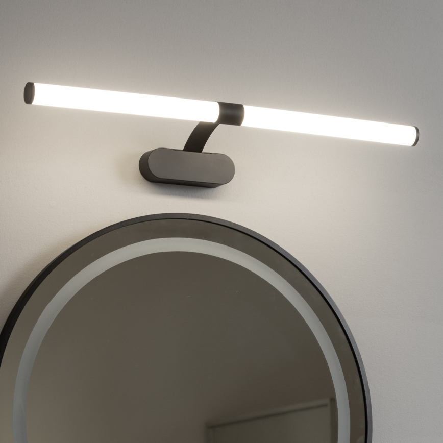 Brilagi - Éclairage miroir LED 2 en 1 TUBEO LED/8W/230V 60 cm IP44 noir