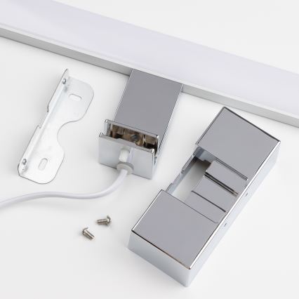 Brilagi - Éclairage miroir LED 3-en-1 pour salle de bains VESTRA LED/12W/230V 60 cm IP44 chrome brillant