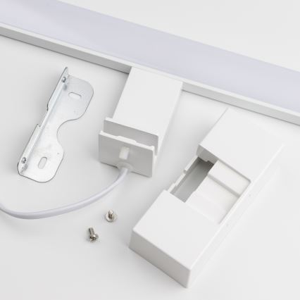 Brilagi - Éclairage LED 3 en 1 pour miroir de salle de bains VESTRA LED/15W/230V 80 cm IP44 blanc