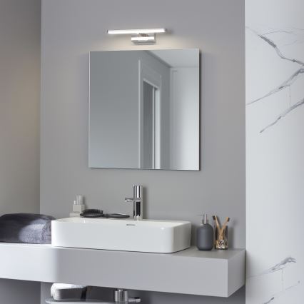 Brilagi - Éclairage LED 3 en 1 pour miroir de salle de bains VESTRA LED/6W/230V 30 cm IP44 chrome brillant