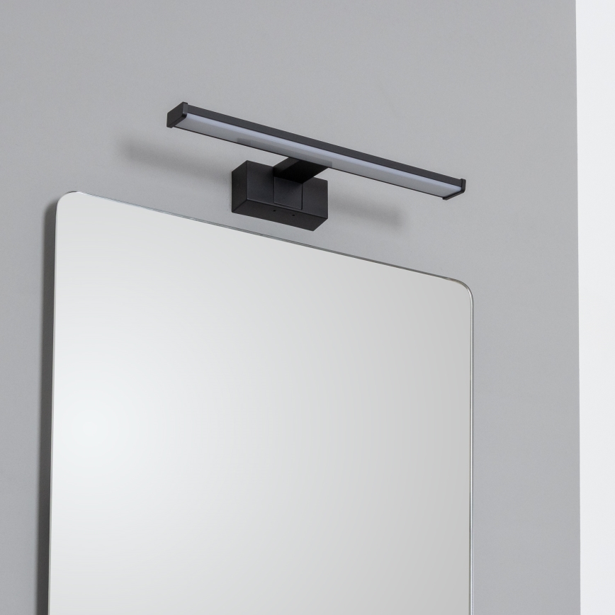 Brilagi - Éclairage LED 3-en-1 pour miroir de salle de bain VESTRA, 8W/230V, 40 cm, IP44, noir