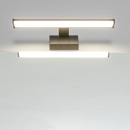 Brilagi - Éclairage LED 3-en-1 pour miroir de salle de bain VESTRA, 8W/230V, 40 cm, IP44, noir