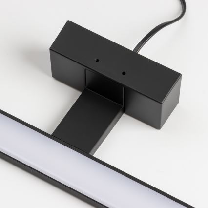 Brilagi - Éclairage LED 3-en-1 pour miroir de salle de bain VESTRA, 8W/230V, 40 cm, IP44, noir