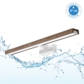 Brilagi - Éclairage LED pour miroir de salle de bains WOODY MIRROR 3 en 1 LED/12W/230V 60 cm IP44 blanc/chêne noyer