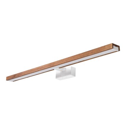 Brilagi - Éclairage LED pour miroir de salle de bains WOODY MIRROR 3 en 1 LED/15W/230V 80 cm IP44 blanc/chêne-cerisier