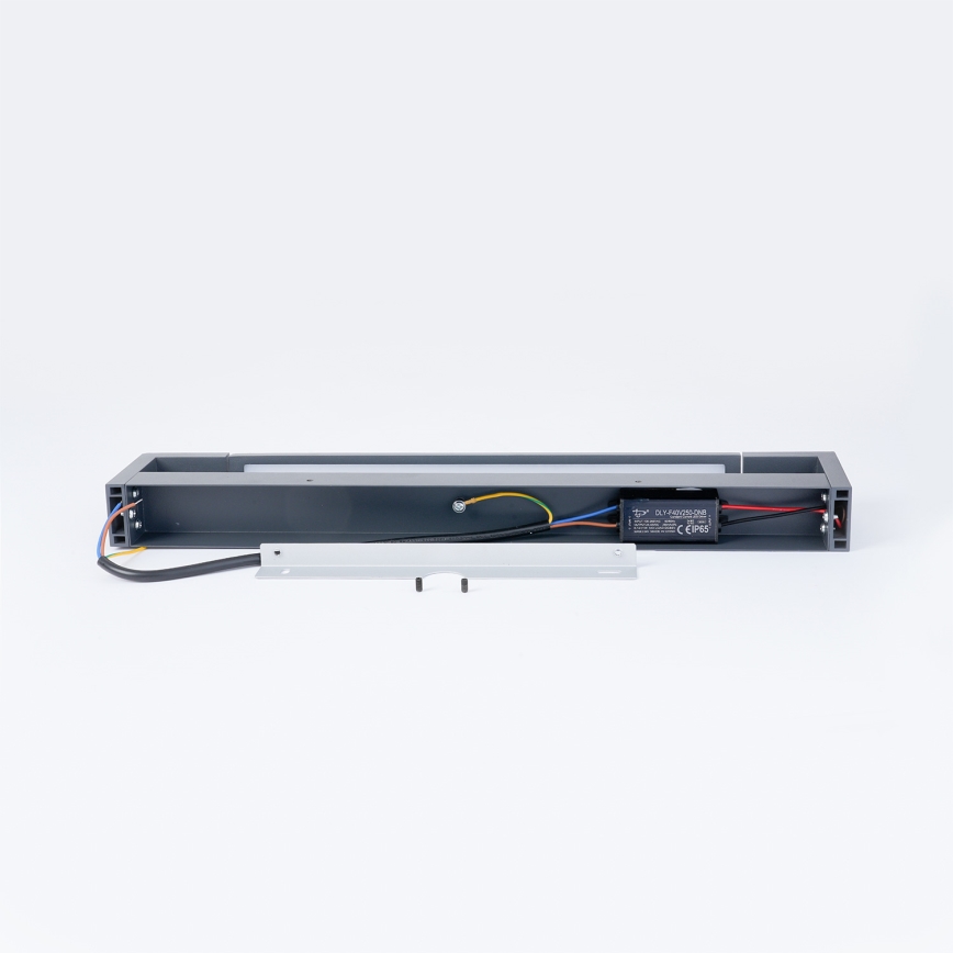 Brilagi - Éclairage LED pour miroir de salle de bains AQUA LINE LED/12W/230V 45 cm IP44 anthracite IRC 90