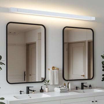 Brilagi - Éclairage miroir LED pour salle de bains AQUA LINE LED/36W/230V 120 cm IP44 blanc