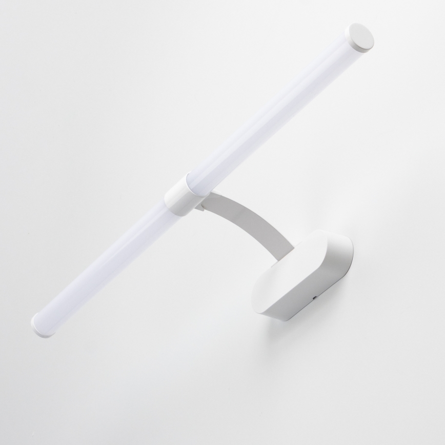 Brilagi - Éclairage miroir 2-en-1 pour salle de bains TUBEO LED/8W/230V 60 cm IP44 blanc