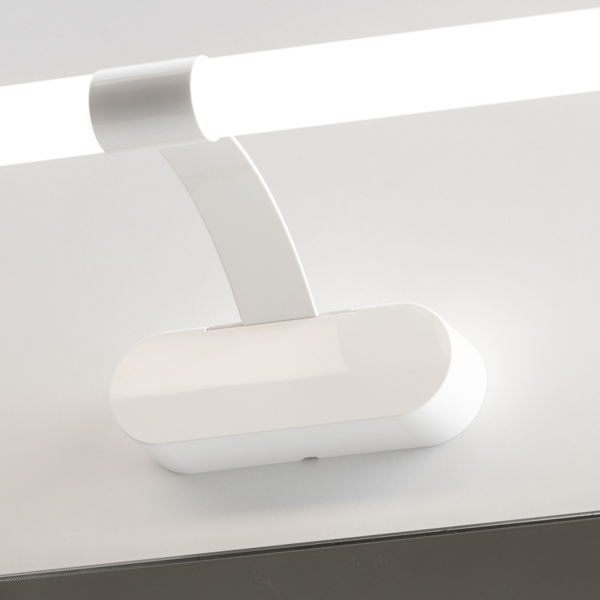 Brilagi - Éclairage miroir 2-en-1 pour salle de bains TUBEO LED/8W/230V 60 cm IP44 blanc