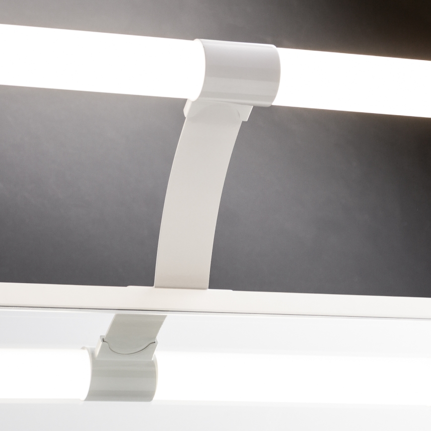 Brilagi - Éclairage miroir 2-en-1 pour salle de bains TUBEO LED/8W/230V 60 cm IP44 blanc