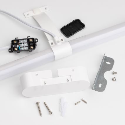 Brilagi - Éclairage miroir 2-en-1 pour salle de bains TUBEO LED/8W/230V 60 cm IP44 blanc