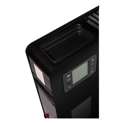 Brilagi - Elektrische convectorkachel 1000/1300/2300W LCD/timer/TURBO/thermostaat zwart + AB