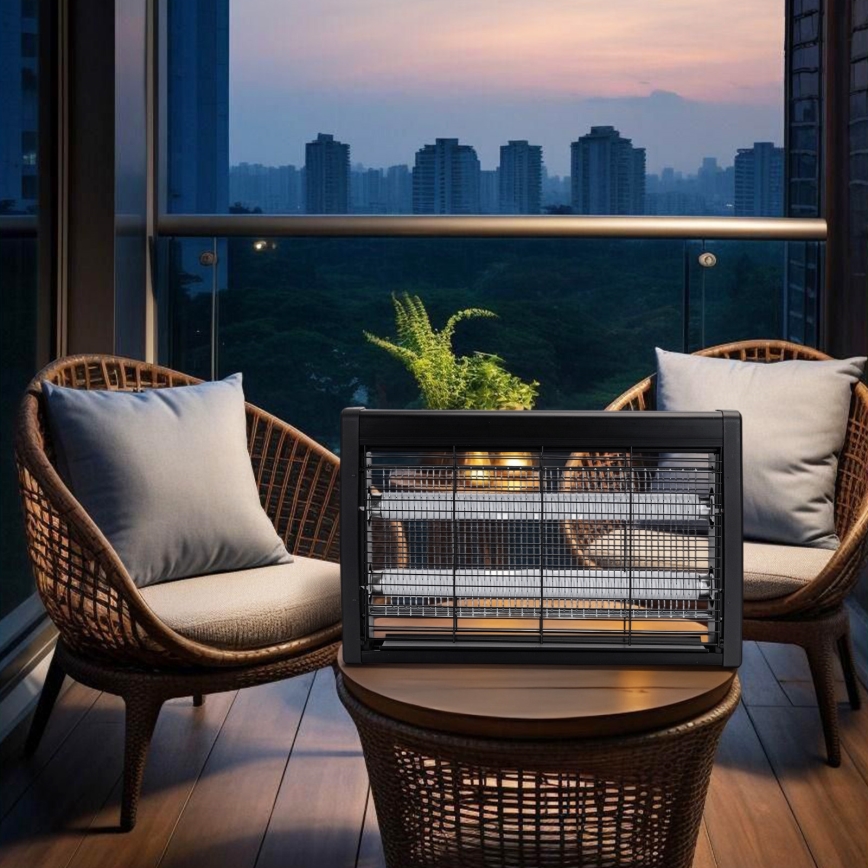 Brilagi - Elektrische insectenvanger 2xUV/18W/230V 100 m2