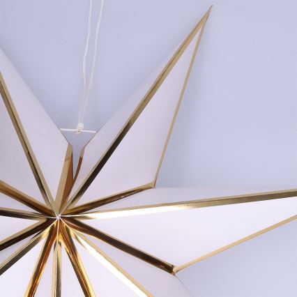 Brilagi - Étoile LED de Noël 70 cm, alimentée par 2 piles AA