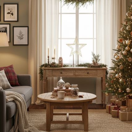 Brilagi - Étoile LED de Noël extérieure 3,6W/230V IP44 44x30 cm