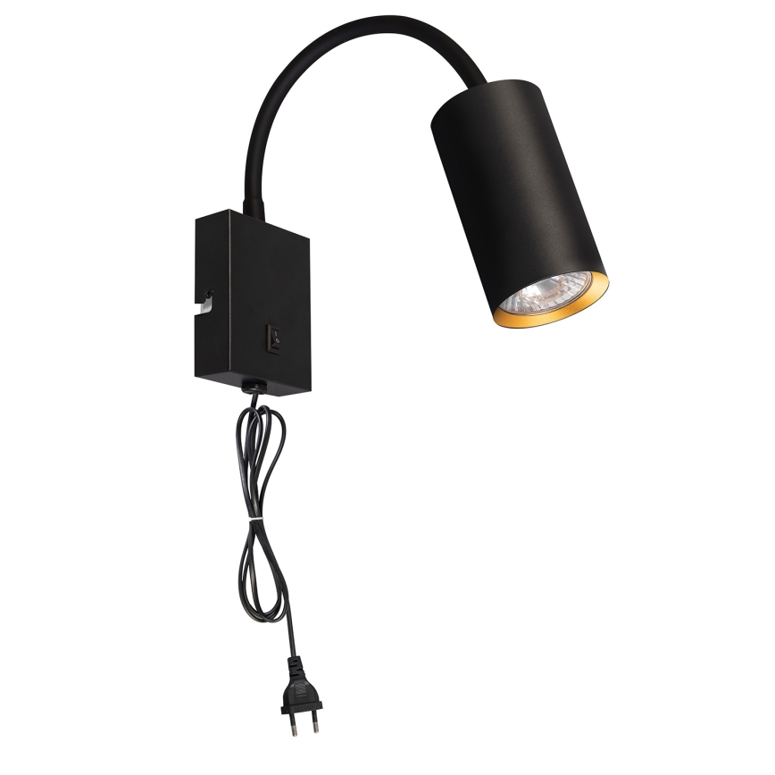 Brilagi - Flexibele wandlamp SELE 1xGU10/30W/230V zwart/goud