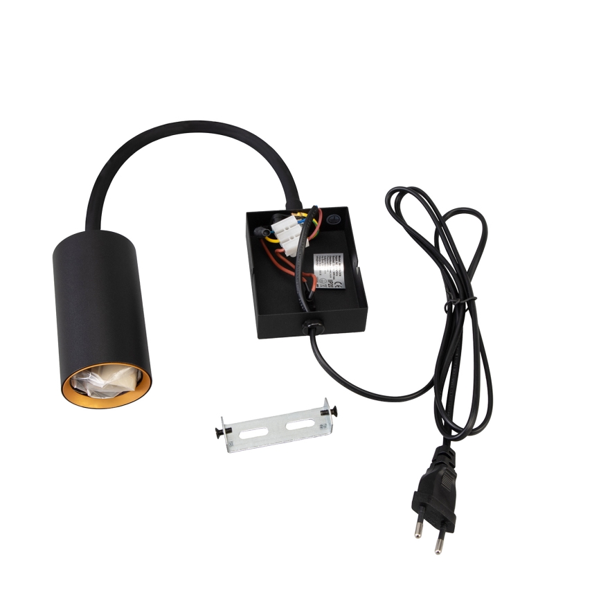Brilagi - Flexibele wandlamp SELE 1xGU10/30W/230V zwart/goud